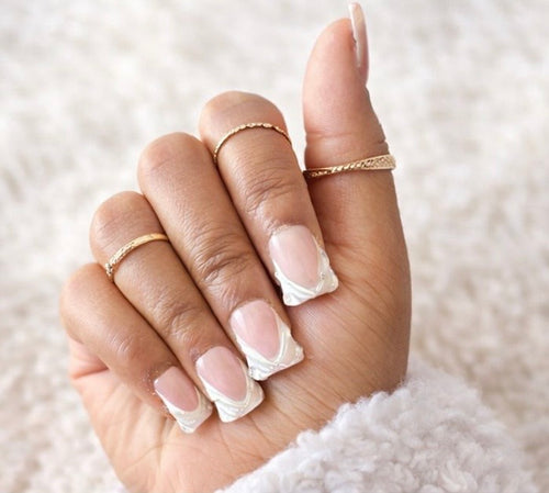 Custom Handmade Press-On Nails | Reusable Luxury Nail Set